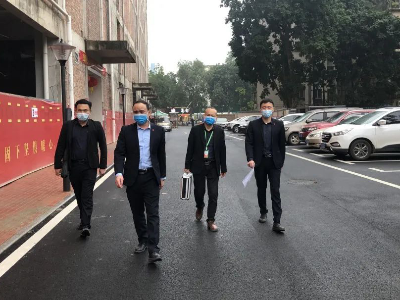 南鷹苑工地巡檢，打好復(fù)工第一戰(zhàn)